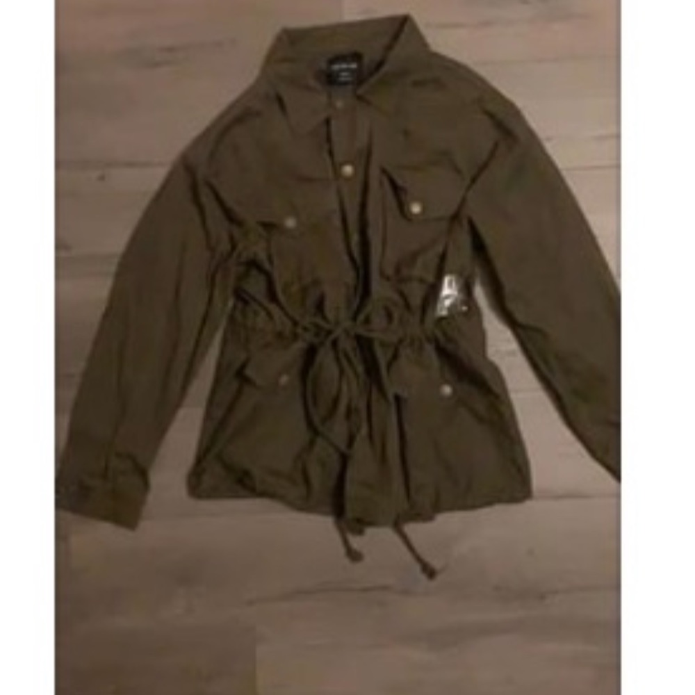 Olive Green cargo jacket